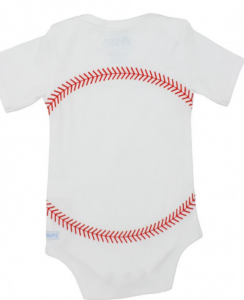 Rugged Butts Baseball Bodysuit back