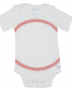 Rugged Butts Baseball Bodysuit front