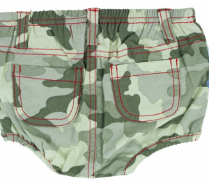 Rugged Butts Camouflage Bloomers Back